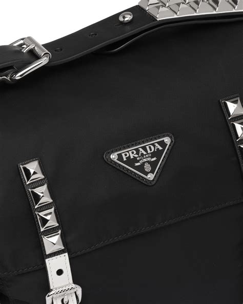 medium leather bag prada|prada black nylon shoulder bag.